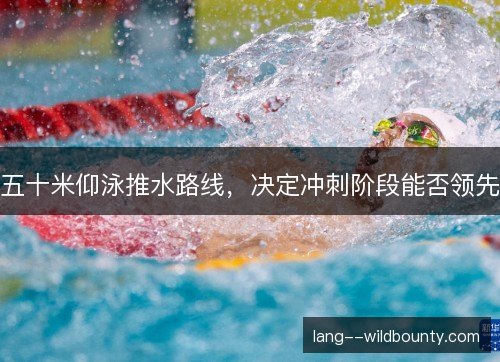 五十米仰泳推水路线,决定冲刺阶段能否领先 五十米仰泳推水路线,决定冲刺阶段能否领先